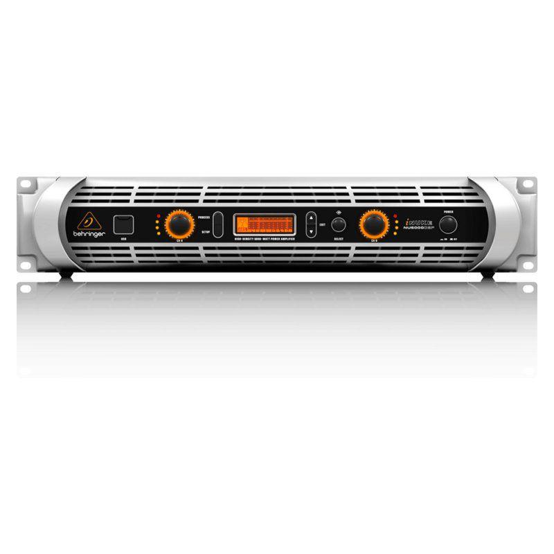 送料込み　Behringer NU6000 パワーアンプ6000W 動作品 Amplificador de Áudio Behringer Inuke NU6000 DSP com 6000W 220V